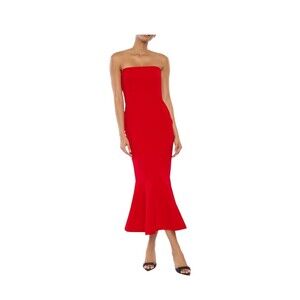 Likely Women’s Mille Dress Size 00 Sleeveless  Scarlet Red NWT